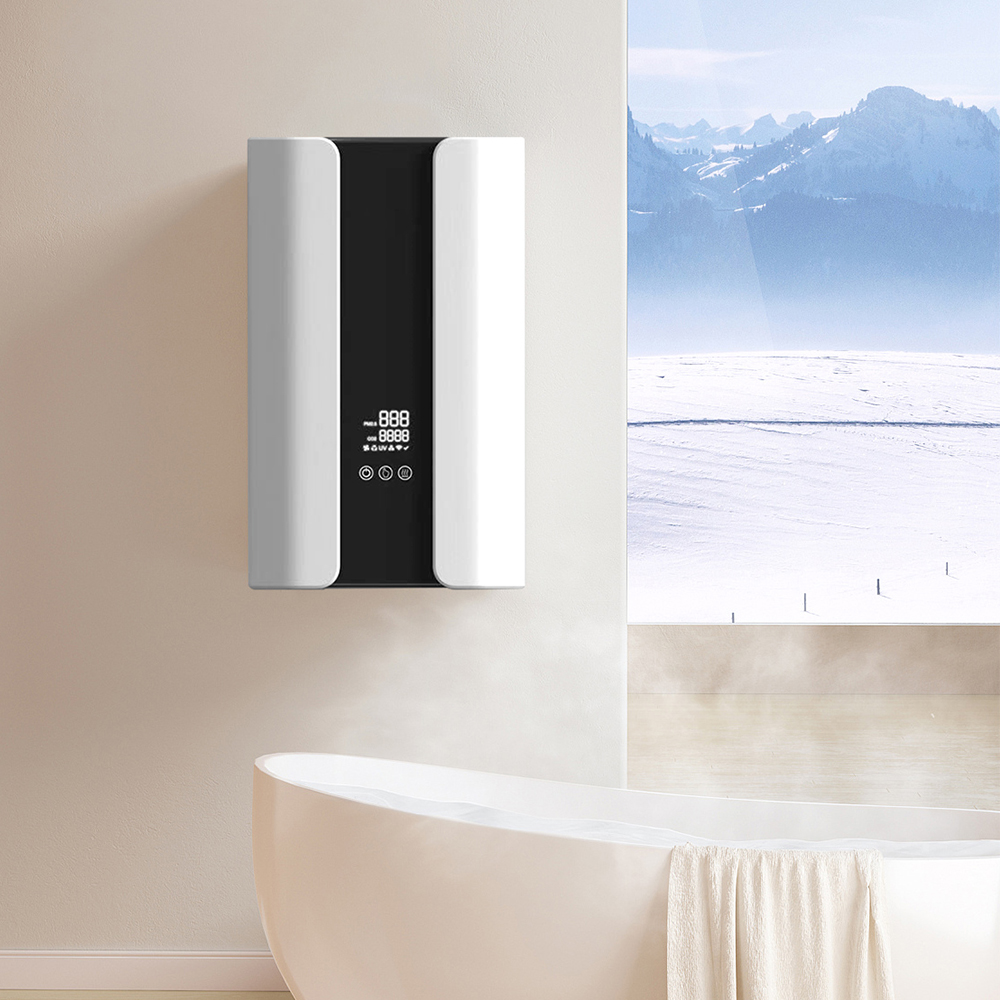 Duvara monte 300 CADR Air Taze Havalandırma Cihazı Tıbbi Hava Arıtma YY-B-300