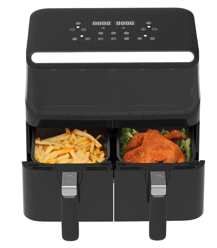 Geleneksel kızartmanın yağlılığından nasıl kaçınılır ve havanın sıcak yağın yerini almasına izin verir